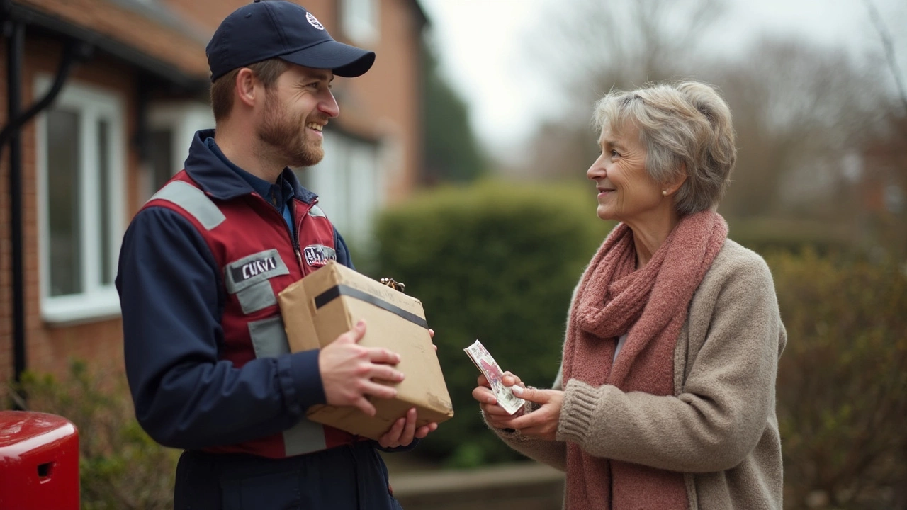 Do Couriers Bring Cash? How Money Moves in Delivery Services