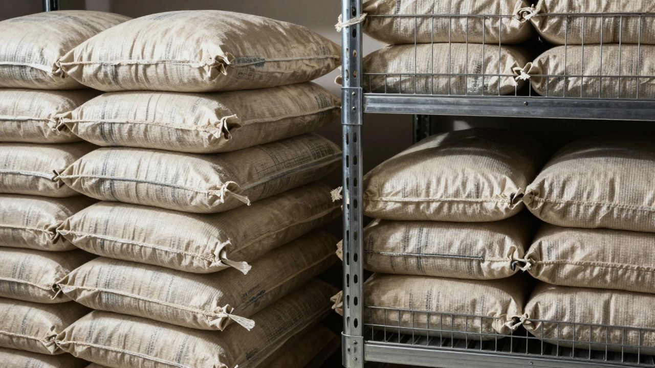 Comparison of shifting soft goods vs secured bin shelving