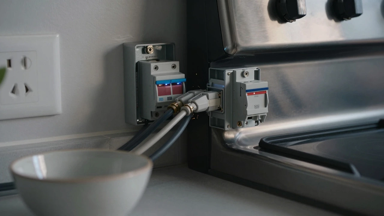 Electric stove connected to power grid vs passive ceramic bowl
