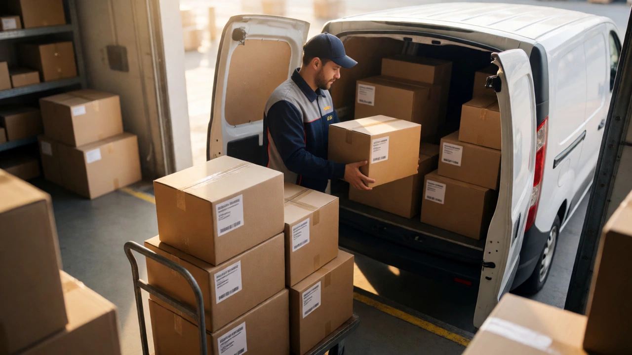 How Many Packages Fit in a 3-Hour Courier Block?