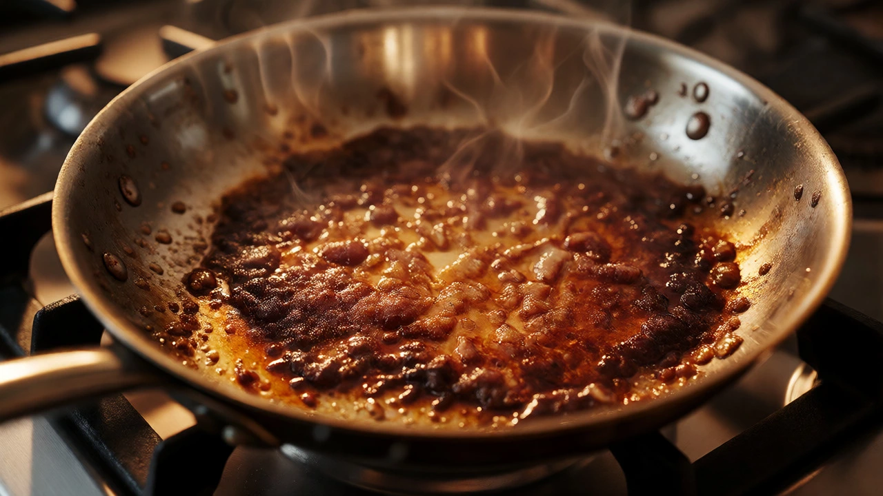 What Are the Bits Left in a Pan Called? Understanding Fond and Scrapes